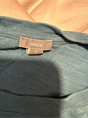 Vince Teal Lightweight Crewneck tee